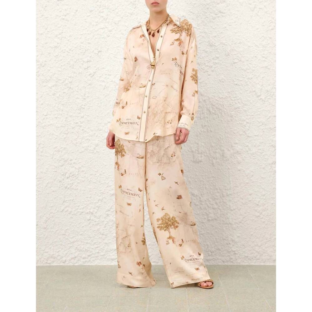 NEW PEEKSKILL mappa pant set in cream